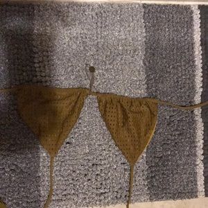 Acacia swimwear humuhumu mesh top.